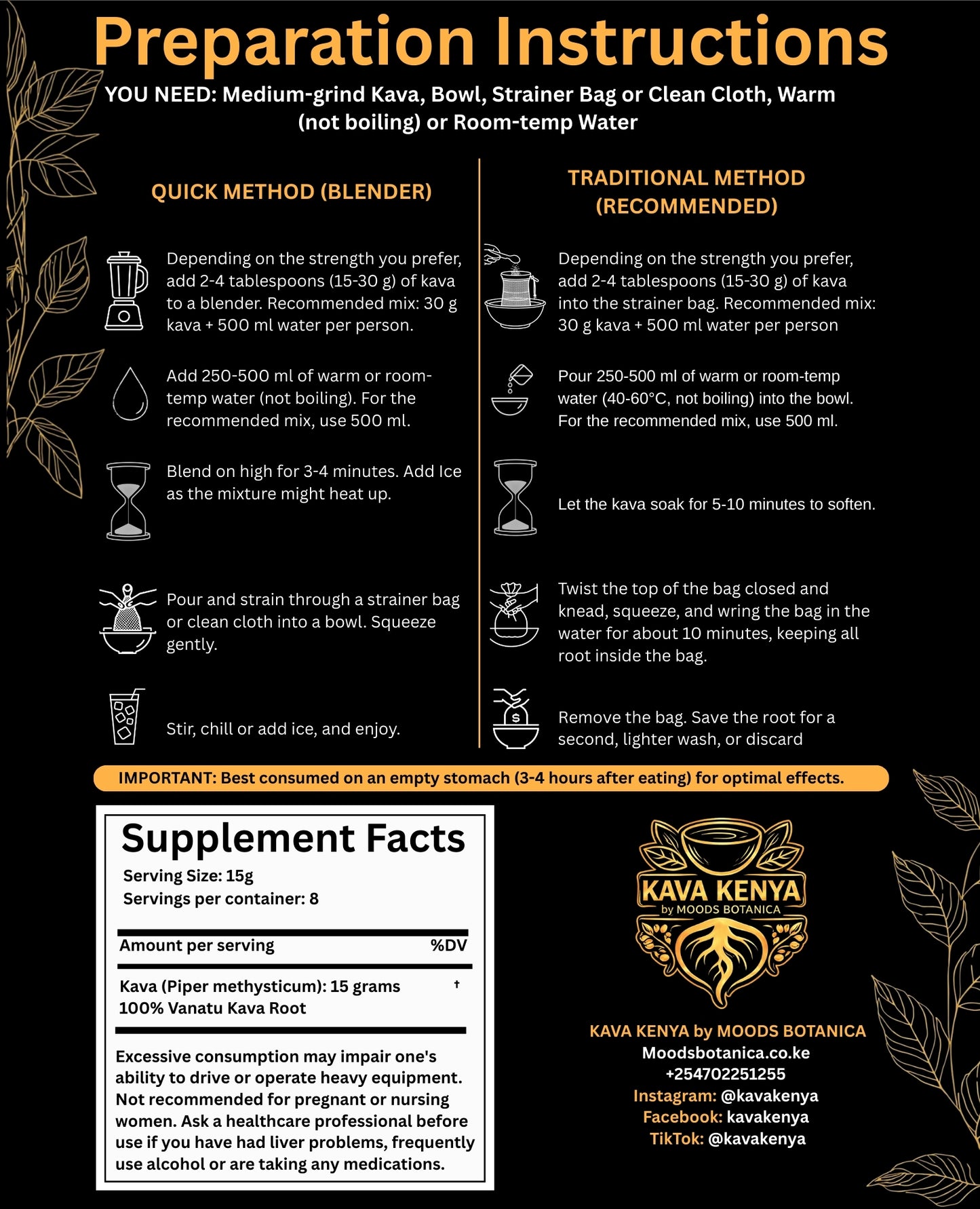 Kelai Medium-Fine Kava, Kenya