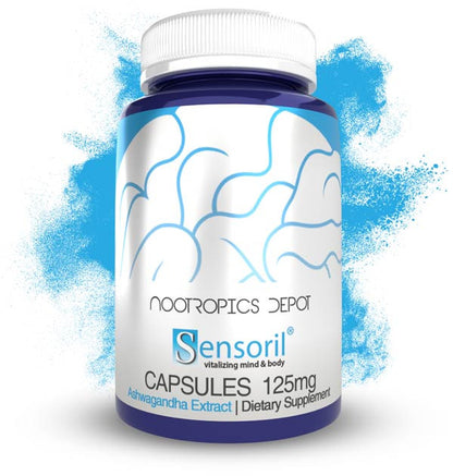 Sensoril Ashwagandha, 125 mg, 90 Capsules
